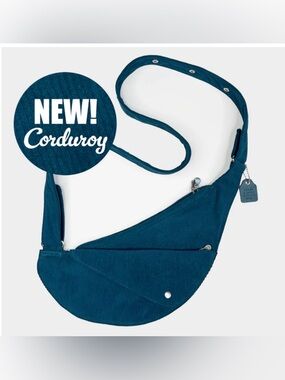 Half Sash London Blue Corduroy (right). NWT